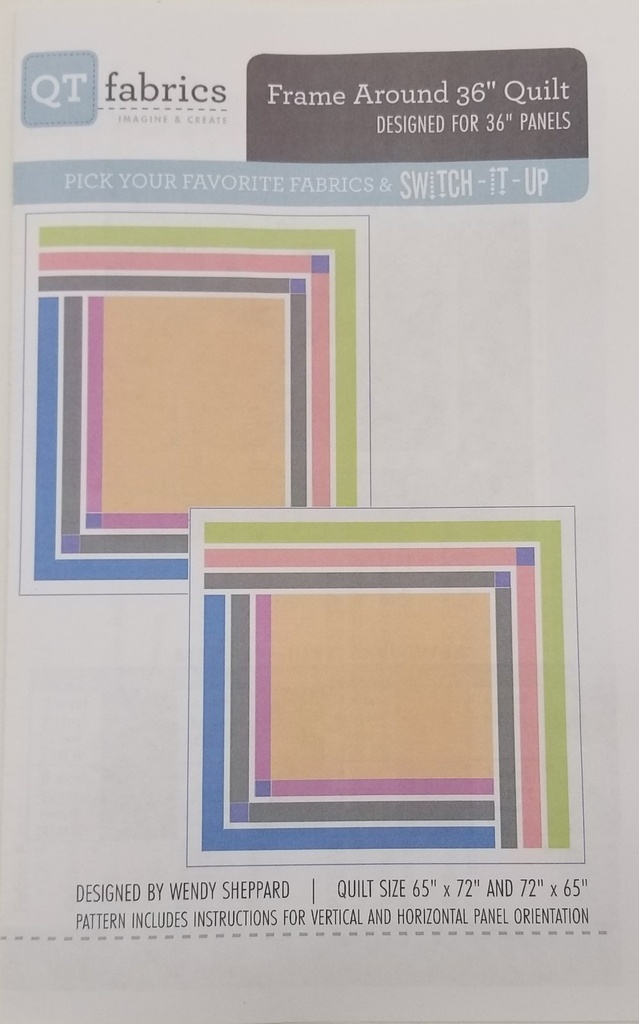 Frame Around 36" Quilt Pattern (36988)