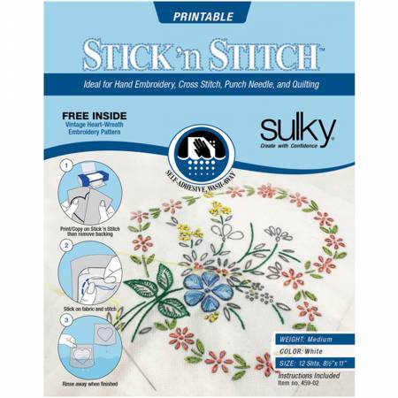 Stick N Stitch Printable Stabilizer (37003)