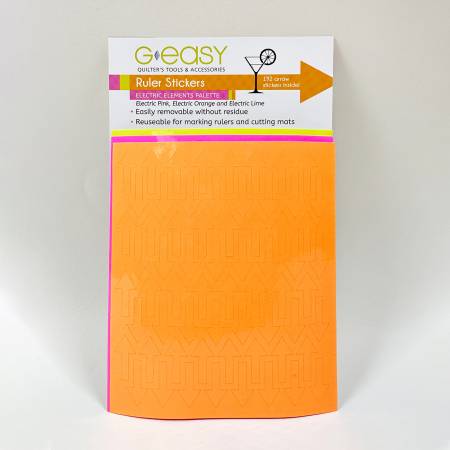 G-Easy Ruler Stickers - Electric Elements Palette (37070)