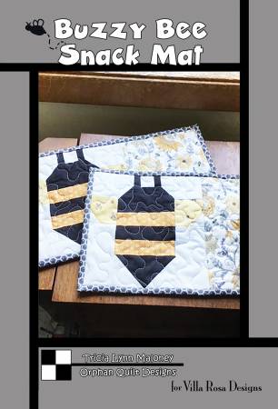 Buzzy Bee Snack Mat by Villa Rosa (37095)
