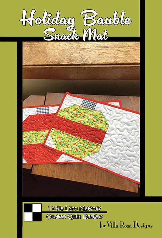 Holiday Bauble snack mat pattern by Villa Rosa (37097)