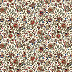 AMERICAN HERITAGE - Floral Cream (37104)