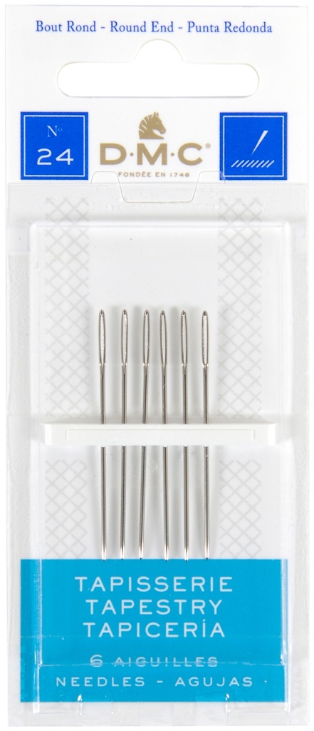 DMC Tapestry Hand Needles-Size 24 6/Pkg (37127)
