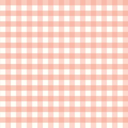 Love You to the Moon Flannel Gingham Coral F18275 (37151)
