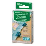 Triple Wide Wonder Clips 6pc (37173)