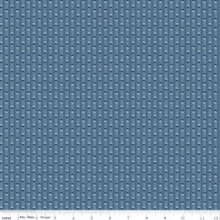 Denim & Daisy Stripes Denim by Lori Holt C18136 (37186)