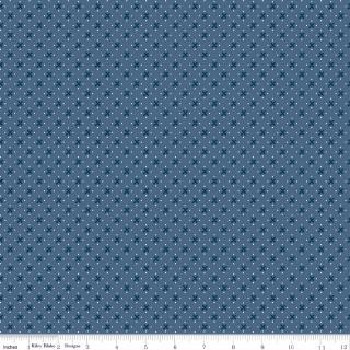 Denim & Daisy Kisses Denim by Lori Holt C18134 (37188)