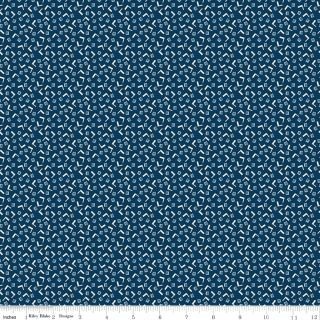 Denim & Daisy Tiny Squares Oxford Blue by Lori Holt C18138 (37197)