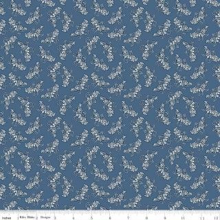 Denim & Daisy Bouquet Denim by Lori Holt C18130 (37198)