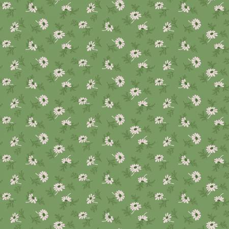 Holiday Pineflower Basil Christmas - Riley Blake (37213)