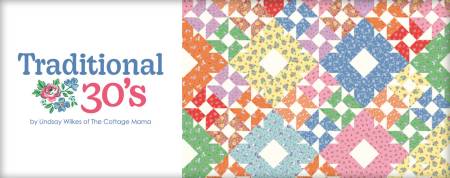 Traditional 30's 10in Squares, 42pcs (37217)