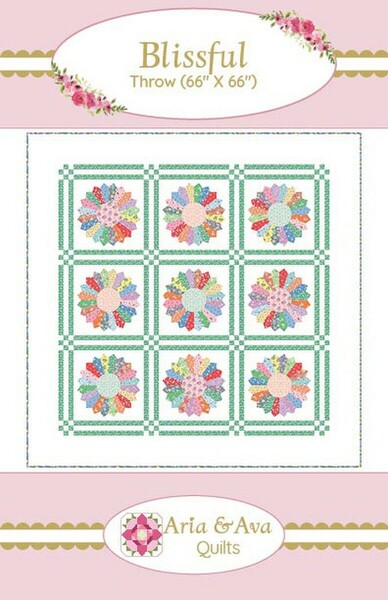 Riley Blake Designs Aria & Ava Quilts Blissful Quilt Pattern (37219)