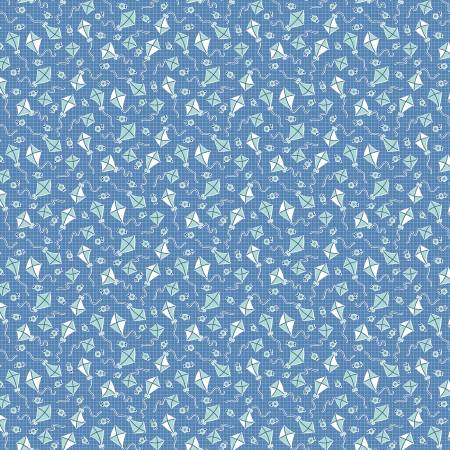 Traditional 30's Kites C18245 Blue (37222)