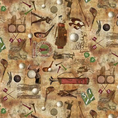 Coffee Vintage Sports Golf (27066)