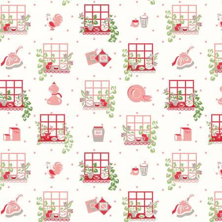 Cook Book Window Coral (30278)