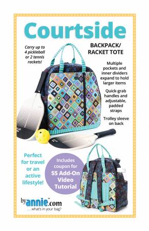 Courtside Backpack/Racket Tote (32884)