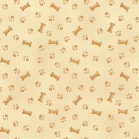Cream Paw and Bone Tonal (27347)