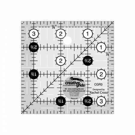 Creative Grid Ruler 3.5" X 3.5" (6301)