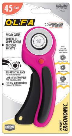 45mm Ergonomic Rotary Cutter Magenta (32854)