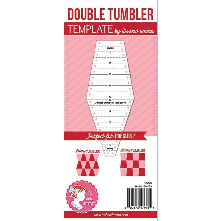 Double Tumbler Template ISE 751 Its Sew Emma#1