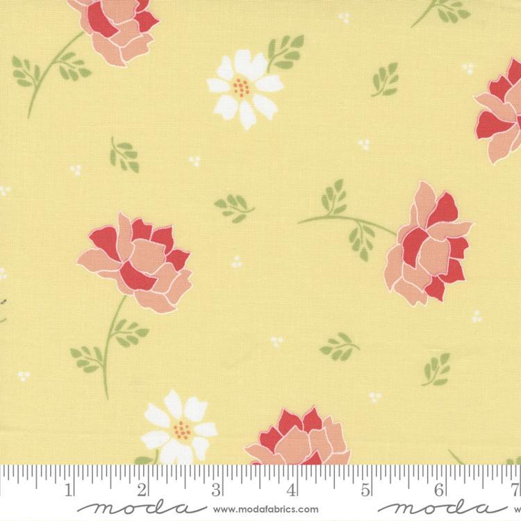 Emma Flourish Sunny Yellow 37630 14 Moda #1 (31391