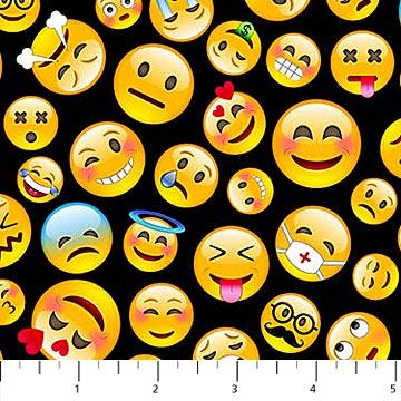 Emoji  FLANNEL F21838 99 Black (20237)