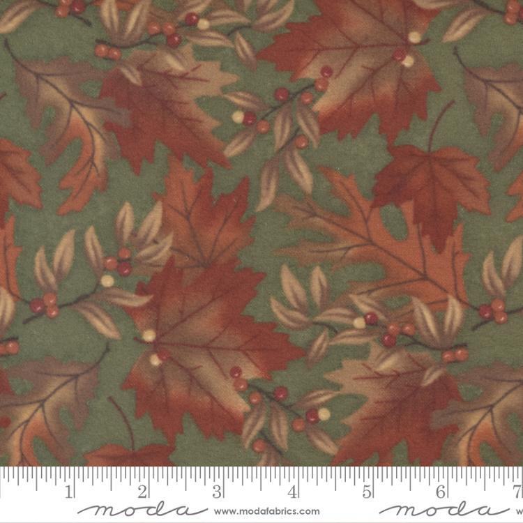 Fall Melody Flannel Olive 6901 12F Moda #1 (31139)