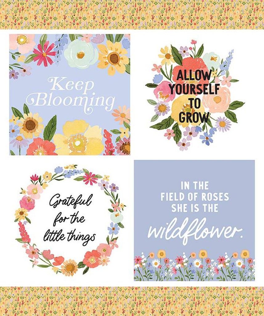 Flora No. 6 Panel (33016)