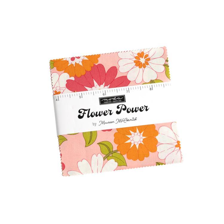 Flower Power Charm Pack 33710PP Moda Precuts#1
