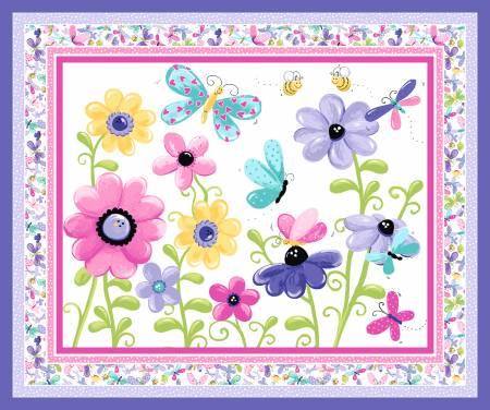 Flutter The Butterfly Play Mat/  43 x 36