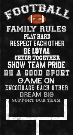 Football Fam Rules  # 29