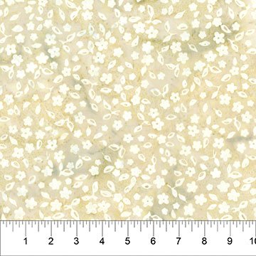 Garden Spirit - Batik Tossed Floral Hazelwood (34076)