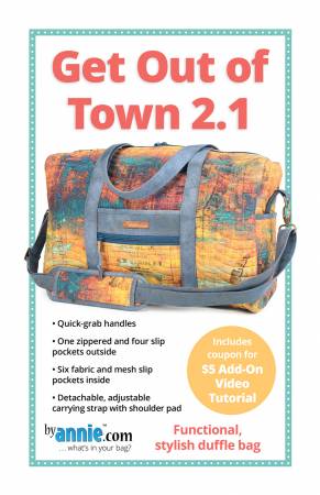 Get Out of Town Duffle 2.1 Pattern (33658)