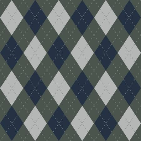 Golf Days Argyle Navy (31781)