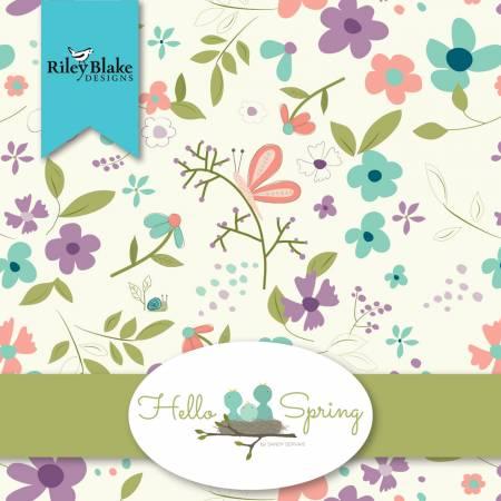 [32242] Hello Spring 5in Squares 42pcs/bundle