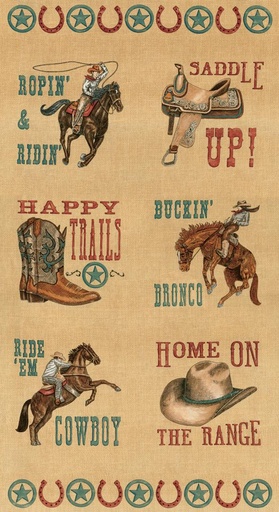 [29356] Home On The Range Burlap 19990 13 #102