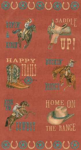 [29357] Home On The Range Clay Red 19990 12 #103
