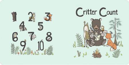 [33583] Honeydew Critter Count Digital Cuddle Panel #177 (33583)