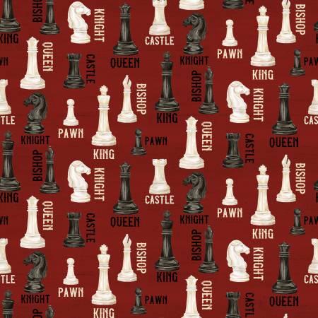 [29907] Id Rather Be Playing Chess Main Red (29907)