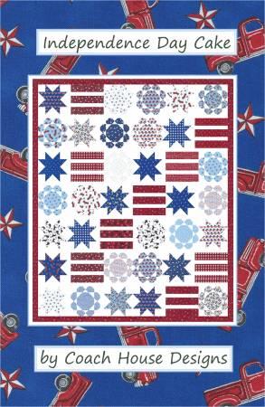 [30448] Independence Day Cake Pattern