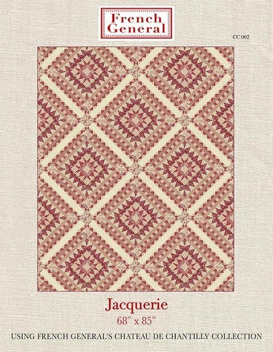 [32667] Jacquerie Quilt Kit 68"x85