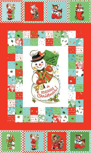 [34299] Jingle Bells 24in x 43in A Merry Christmas Panel Christmas (34299) #89