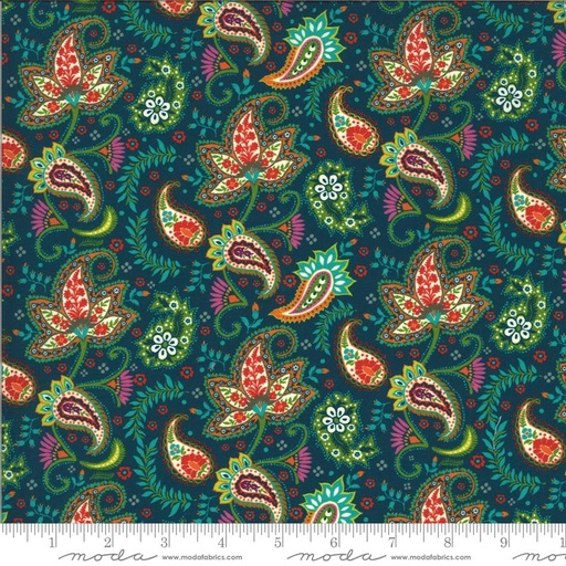 [27543] Kasada Paisley Teal (27543)
