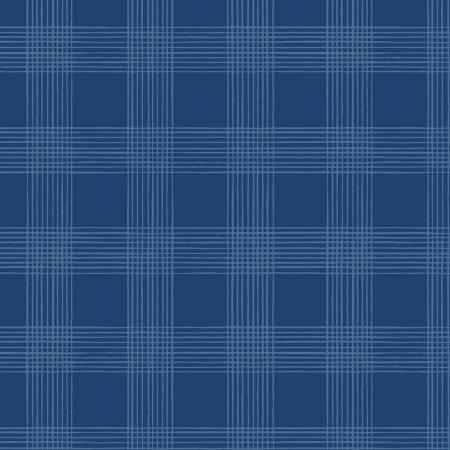 [32049] Land Of The Brave Plaid Navy (32049)