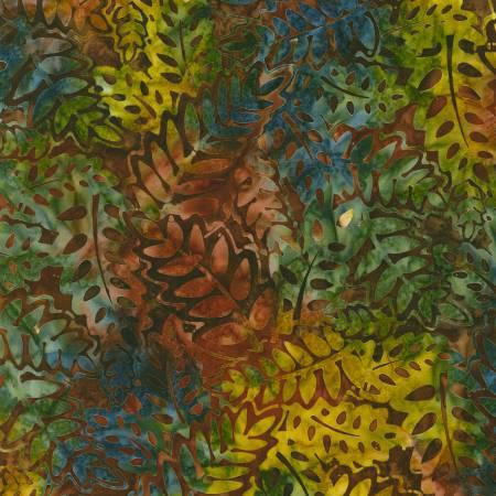 [31713] Leaves Nightfall Batik