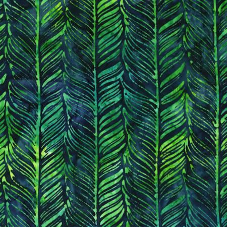 [29293] Leaves Teal Batik (29293)
