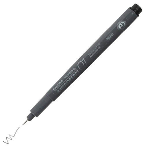 [31050] Microperm 01 Pen .25mm Black