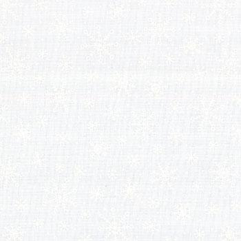 [9307] Muslin 9929 11 Snowflakes White (9307)