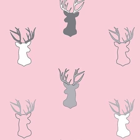 [25713] Antlers Cuddle Blush  60" (25713)