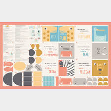 [32905] Noahs Ark Animal Fun Book Panel 20877 11 (32905)